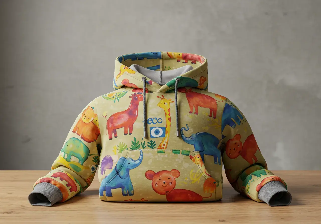 Camiseta con diseño ecológico